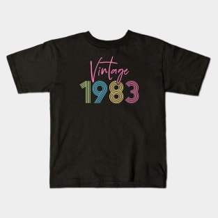 Vintage 1983 Kids T-Shirt